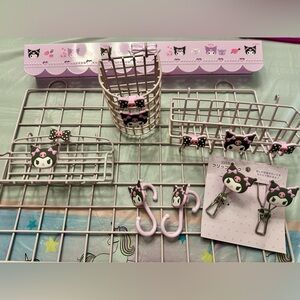 Sanrio Kuromi Purple Wire Organization Board